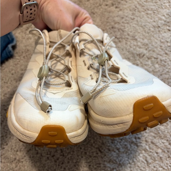 Hoka Women's Transport Sneakers in Eggnog - Picture 7 of 10